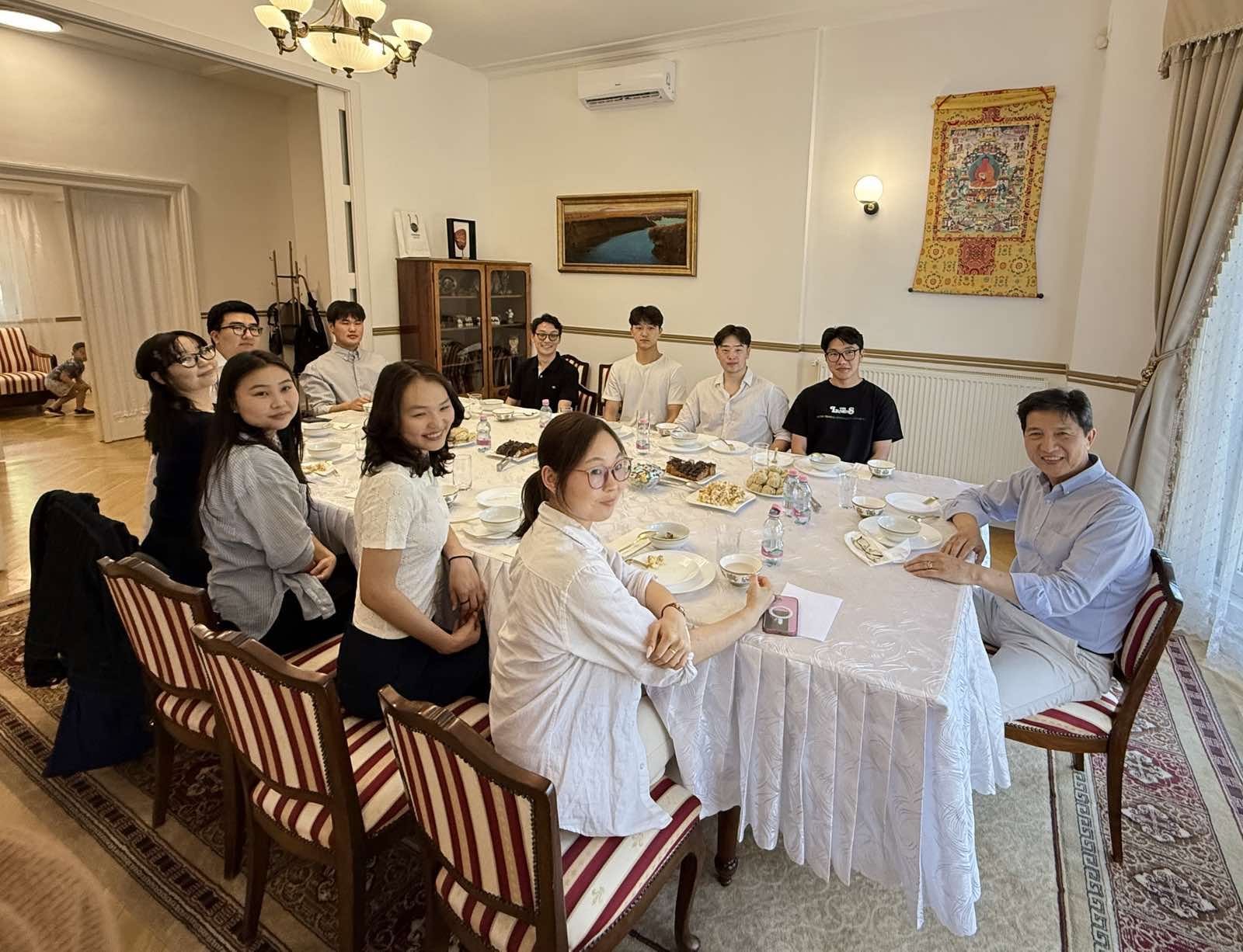 May be an image of table